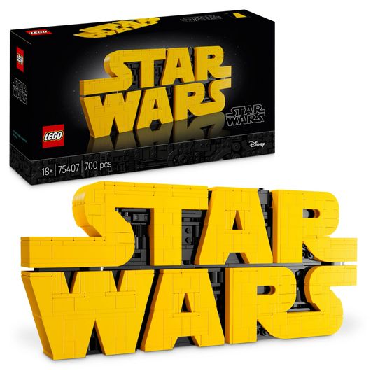 LEGO Star Wars 75407 – Logo Star Wars Da Costruire e Collezionare - LEGO, Star Wars
