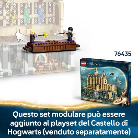 LEGO Harry Potter 76441 Duellanti Hogwarts Castello con 4 Minifigure - Harry Potter, LEGO