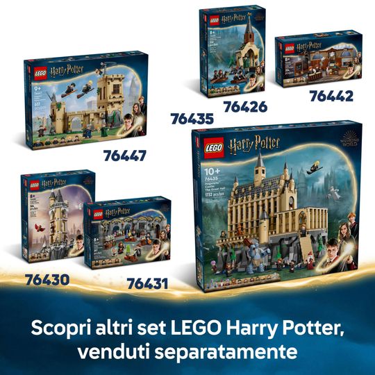 LEGO Harry Potter 76441 Duellanti Hogwarts Castello con 4 Minifigure - Harry Potter, LEGO