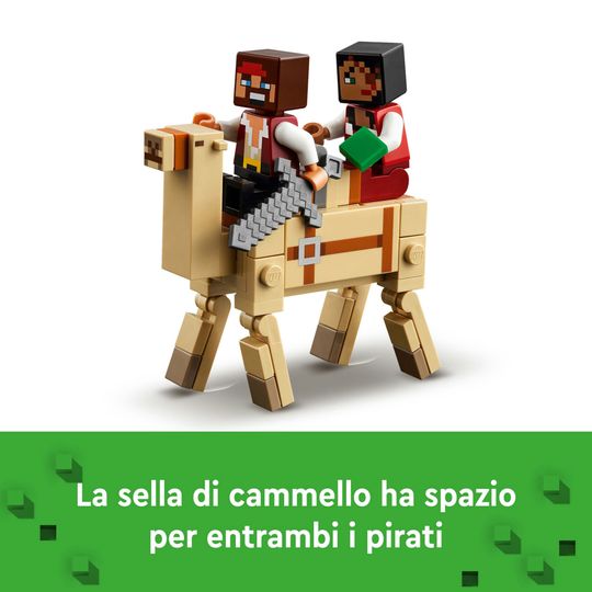 LEGO Minecraft 21259 Il Viaggio Del Galeone dei Pirati - LEGO, Minecraft