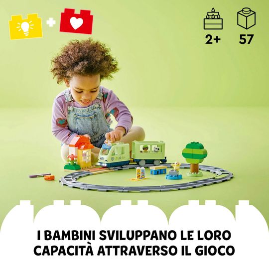 LEGO Duplo 10427 Treno D’Avventura Interattivo con Mattoncini Multifunzione - LEGO