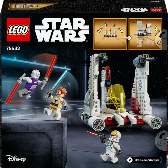 LEGO Star Wars 75432 V-19 Torrent con 3 Minifigure e Spade Laser - LEGO, Star Wars
