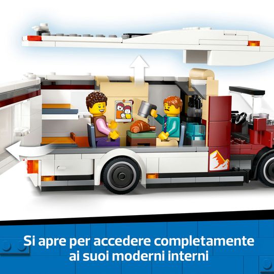 LEGO City 60454 Camper Van Delle Vacanze D’Avventura - LEGO