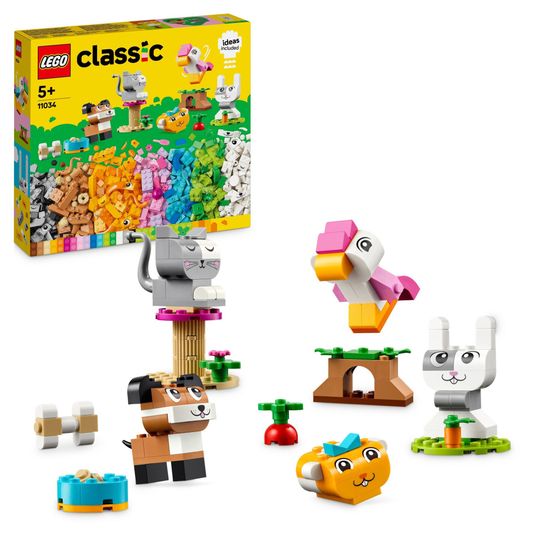 LEGO Classic 11034 Animali Domestici Creativi - LEGO