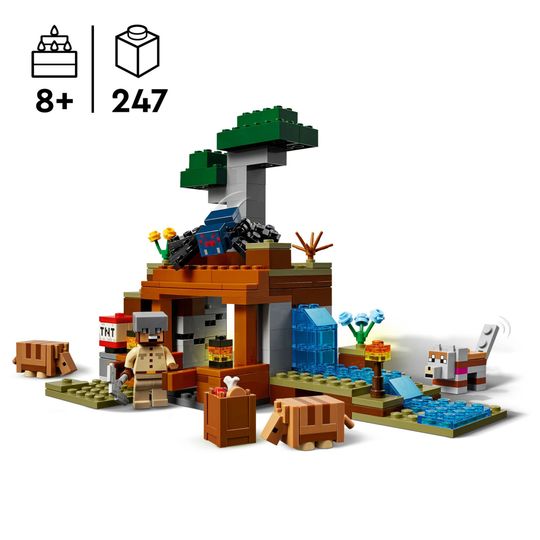 LEGO Minecraft 21269 Spedizione Nella Miniera Dell’Armadillo - LEGO, Minecraft