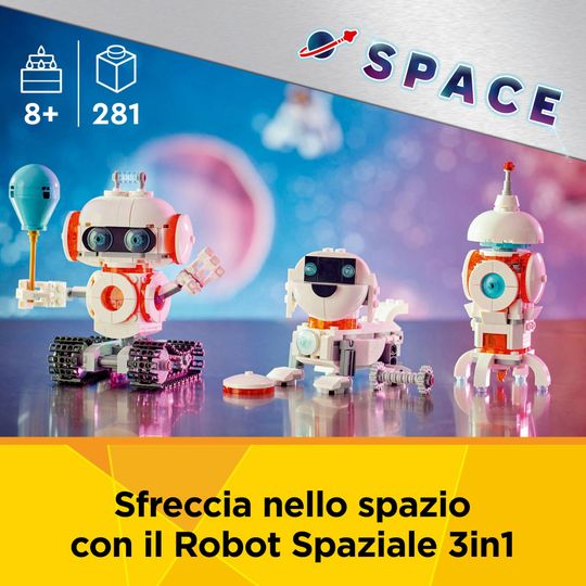 LEGO Creator 3 in 1 31164 Robot Spaziale - LEGO