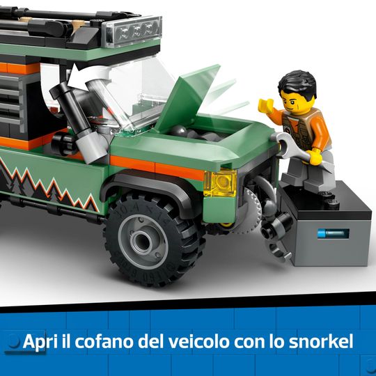 LEGO City 60447 Fuoristrada di Montagna 4X4 - LEGO