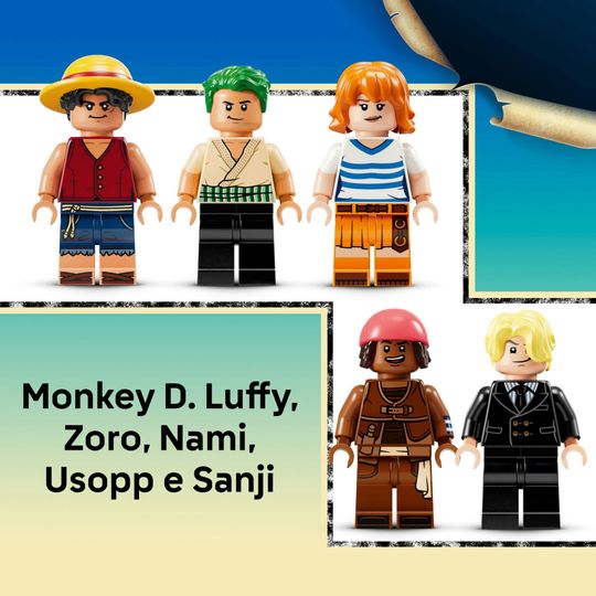 LEGO One Piece 75639 La Nave Pirata Going Merry - One Piece, LEGO