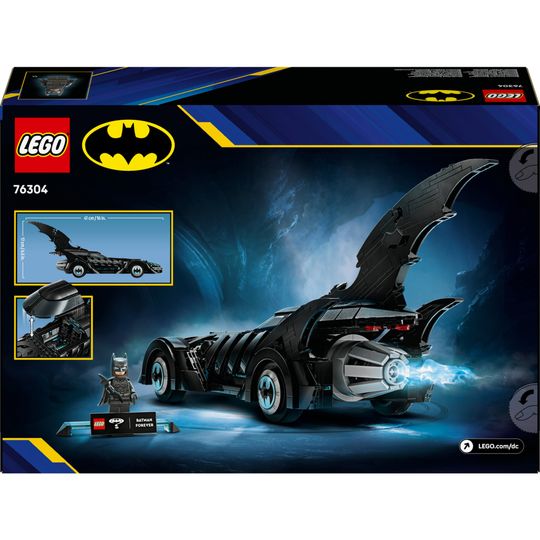 LEGO DC 76304 Batmobile Batman Forever con Minifigure 12+ - DC Comics, LEGO