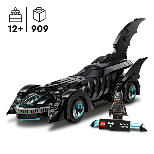 LEGO DC 76304 Batmobile Batman Forever con Minifigure 12+ - DC Comics, LEGO