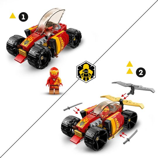LEGO Ninjago 71780 Auto Da Corsa Ninja di Kai Evolution - LEGO