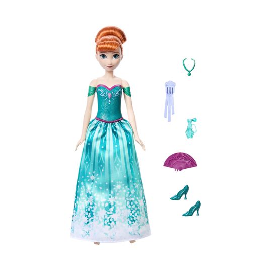 Bambola Spin & Reveal Anna Disney Frozen - Disney