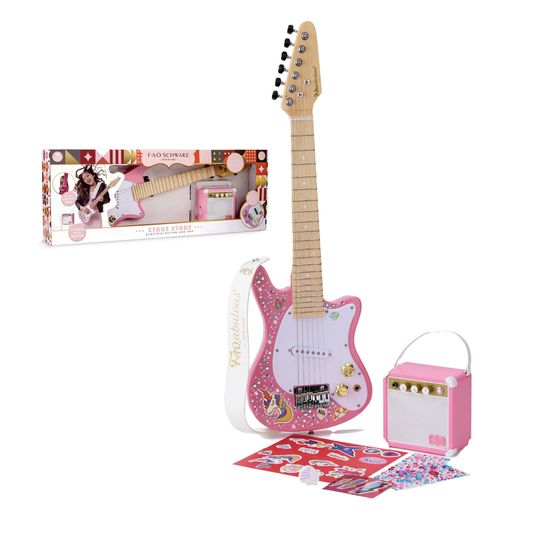 Chitarra Elettrica 3/4 Stage Stars, con Amplificatore - FAO Schwarz