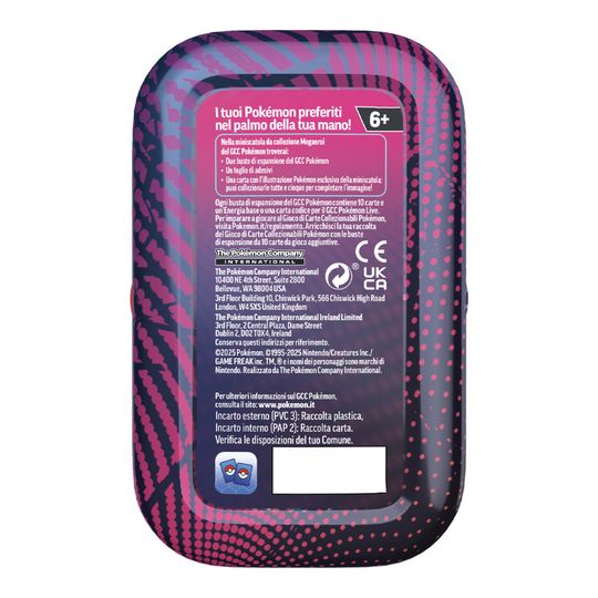 Mini Tin Megaeroi Pokémon, Latta assortita da Collezione con Carte - Pokémon