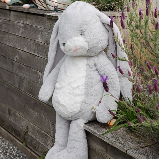 Peluche Bigger Bunny Gray 70 cm - Bunnies By The Bay