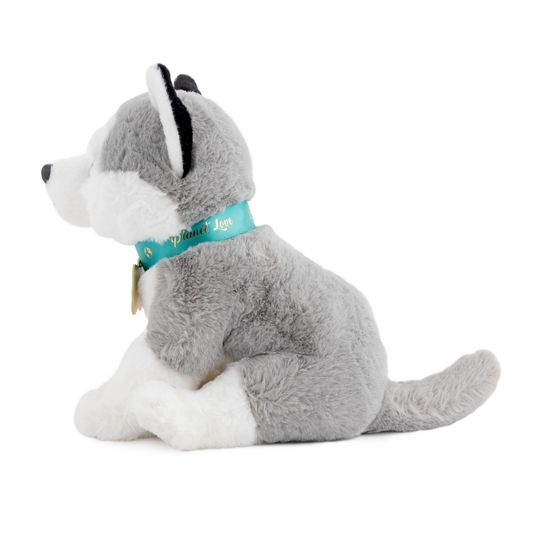 Husky di peluche Planet Love 100% da plastica riciclata, 25 cm - FAO Schwarz