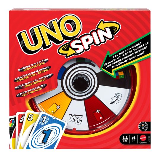 Gioco di carte UNO Spin - Mattel Games