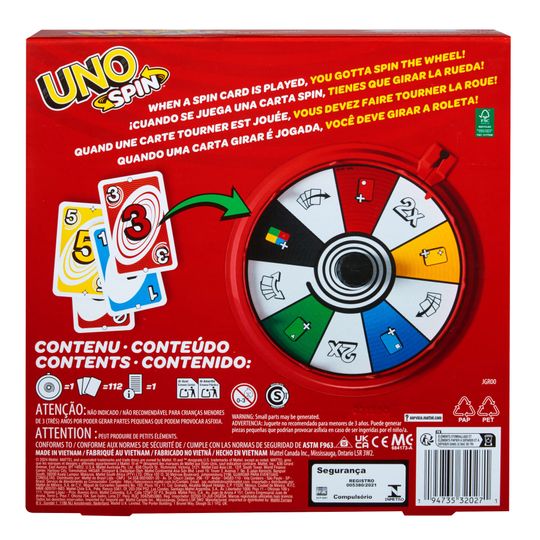 Gioco di carte UNO Spin - Mattel Games