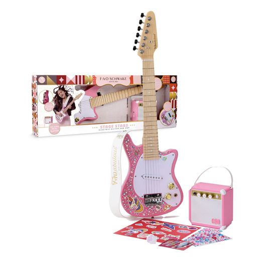 Chitarra Elettrica 3/4 Stage Stars, con Amplificatore - FAO Schwarz