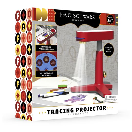 Proiettore da Disegno 32 pezzi - FAO Schwarz