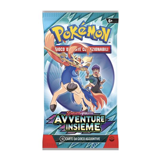Busta di Espansione Assortita, Pokémon Scarlatto e Violetto, Avventure Insieme - Pokémon