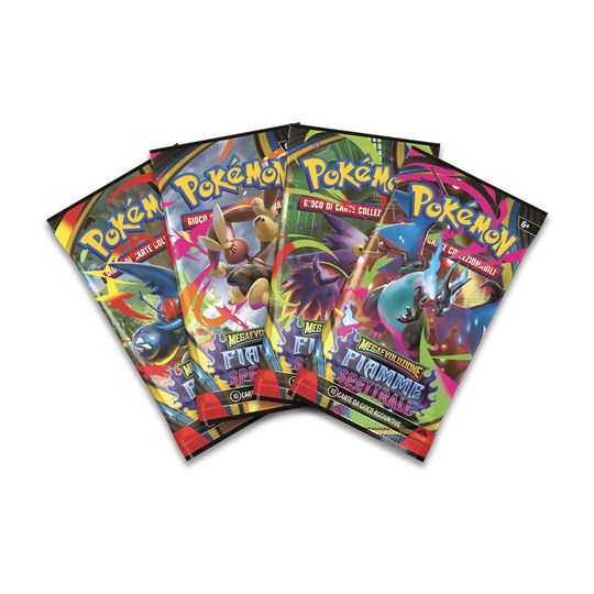 Busta di Espansione Assortita, Pokémon Megaevoluzione, Fiamme Spettrali - Pokémon