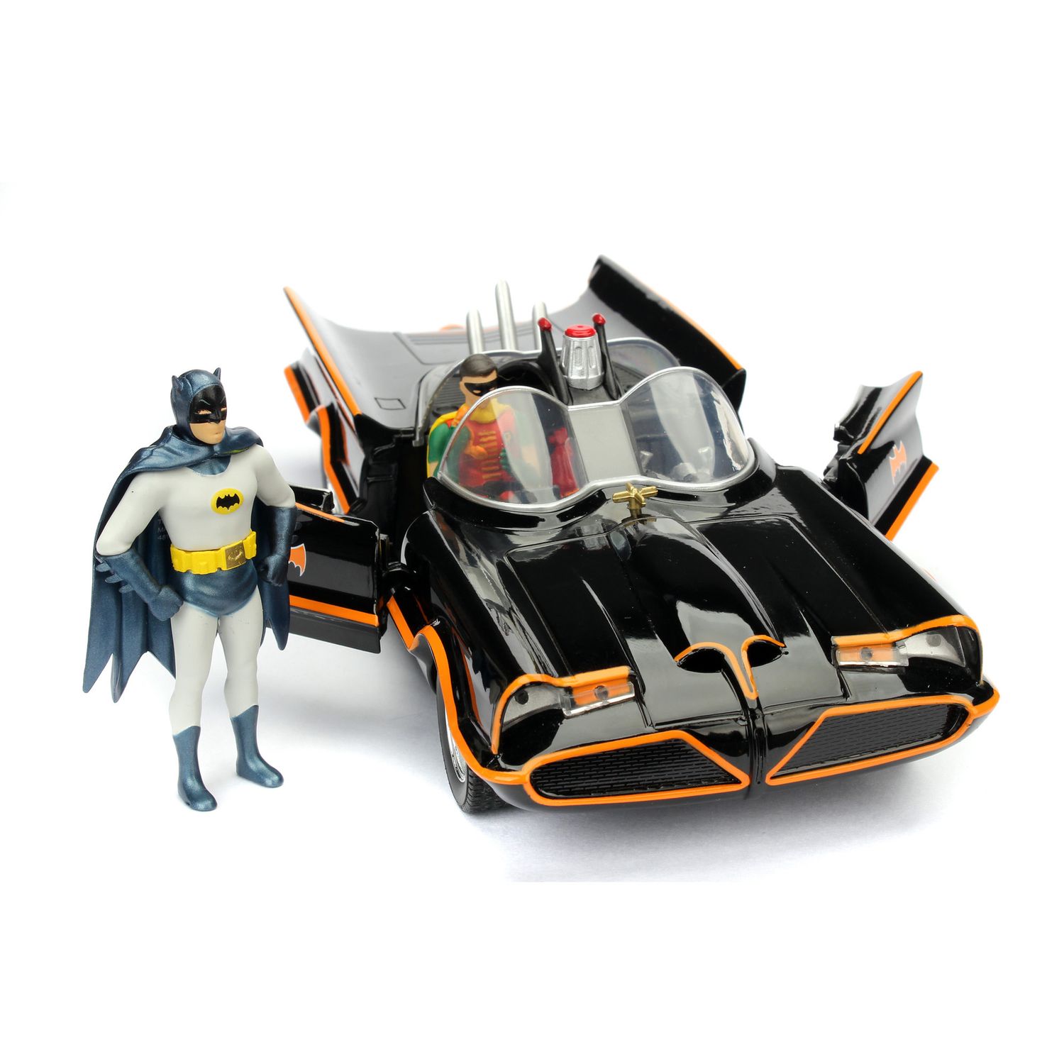 Batmobile classic 1966 scala 1:24 + personaggio batman - DC Comics, Jada Toys