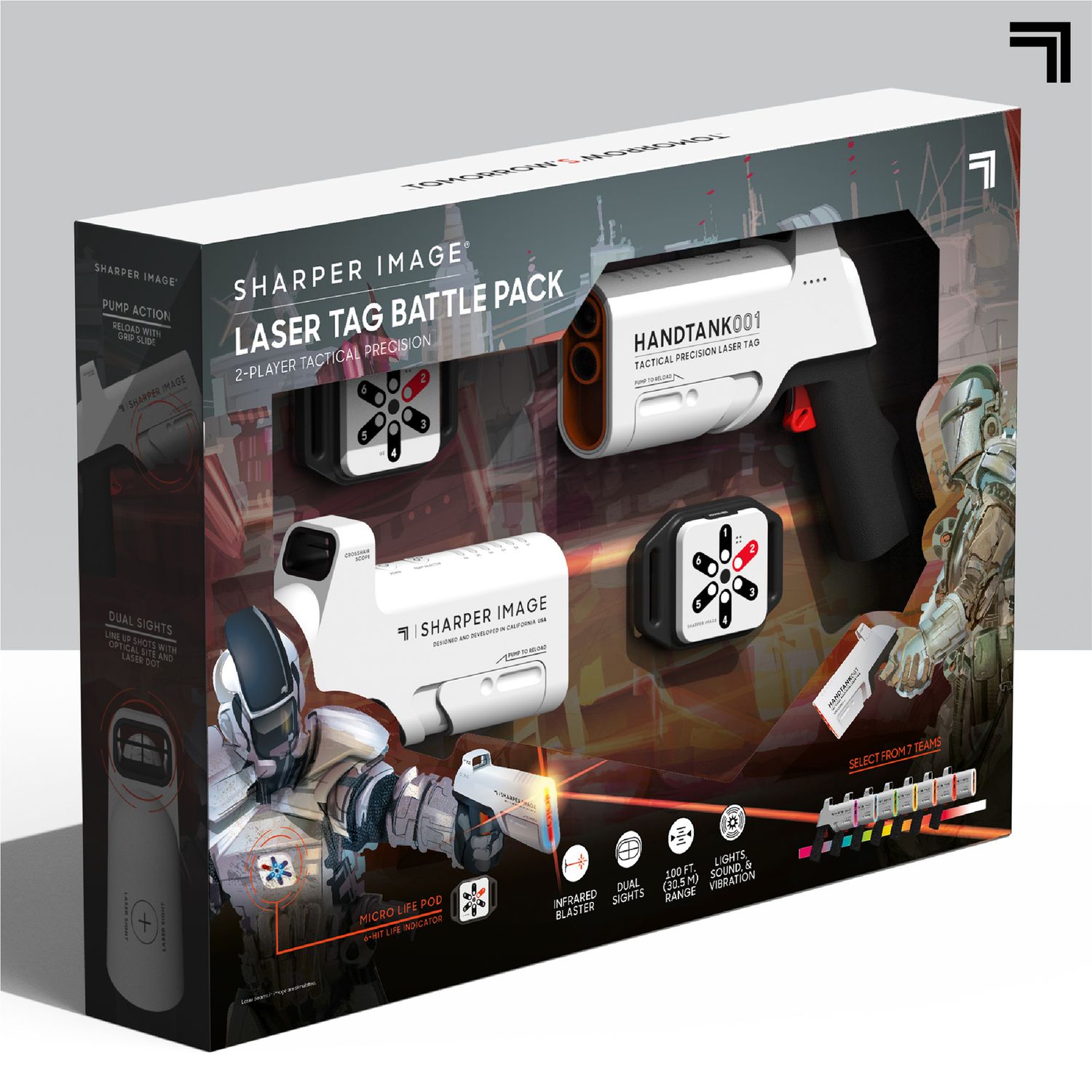 Pistole Laser Tag Battle Pack Sharper Image - Sharper Image