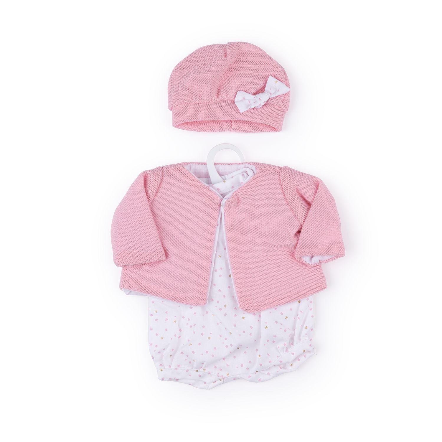 Completo con tutina, maglioncino e cappellino per My FAO Doll 40 cm - FAO Schwarz