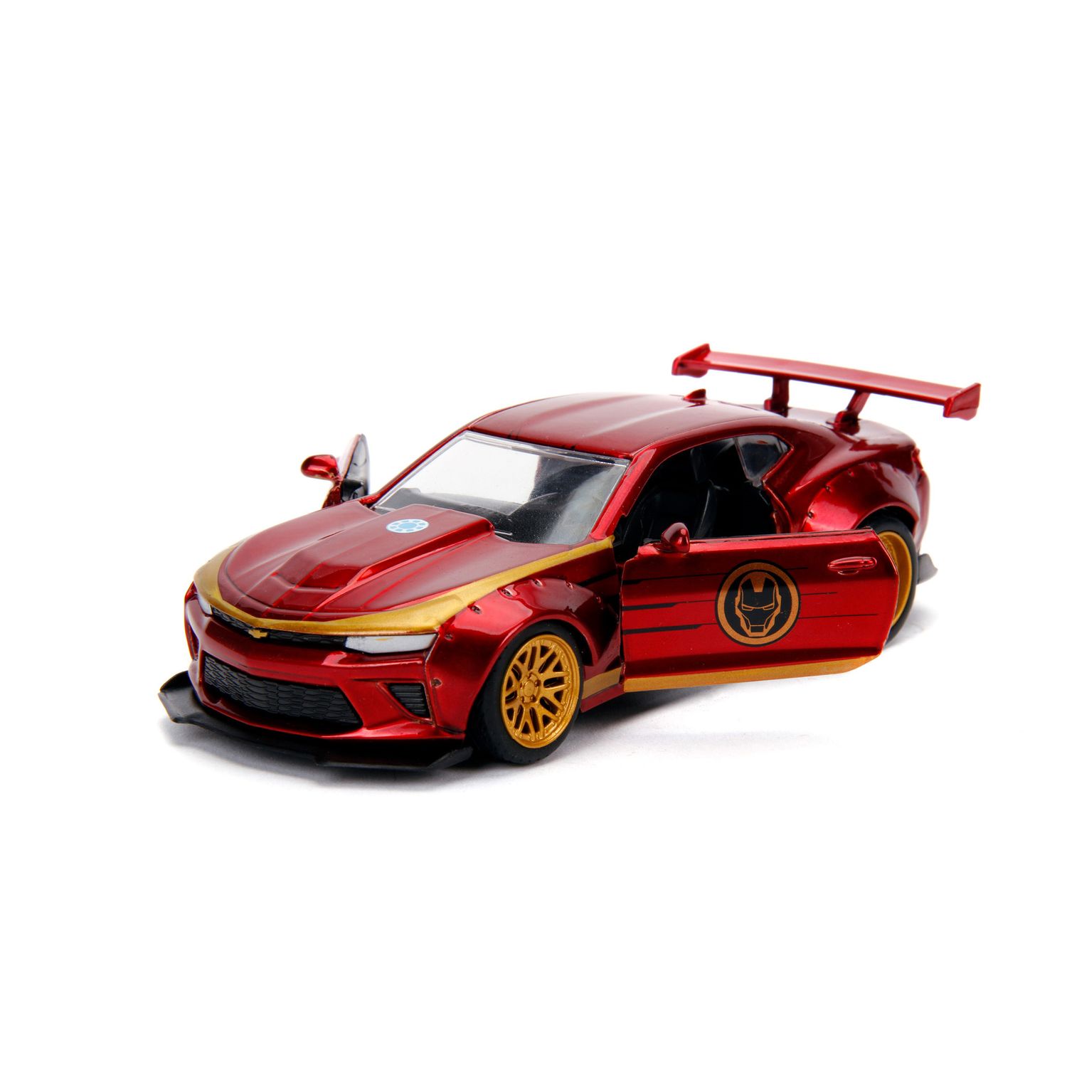 Chevy Camaro SS 2016 scala 1:32 di Ironman - Jada Toys, Marvel