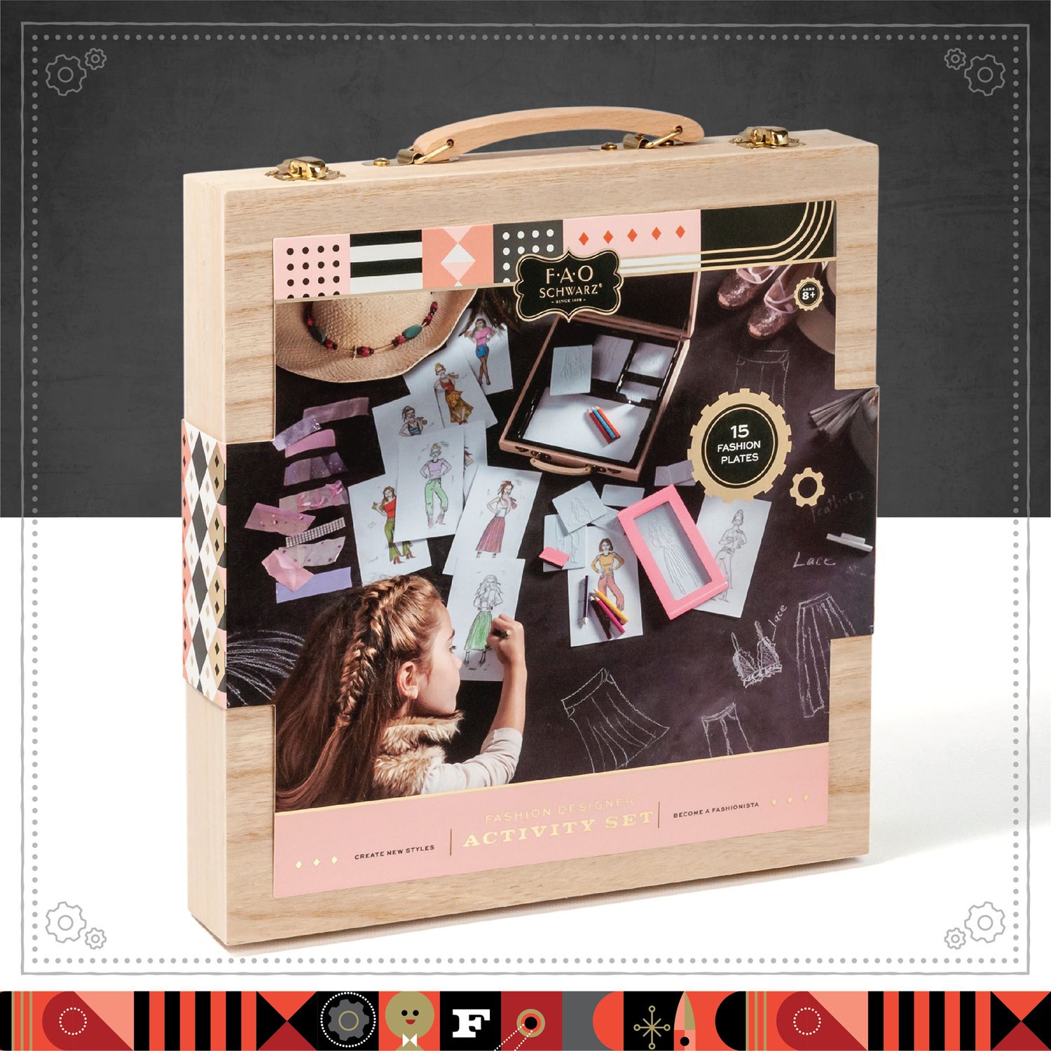 Fashion Designer Activity Art set - FAO Schwarz