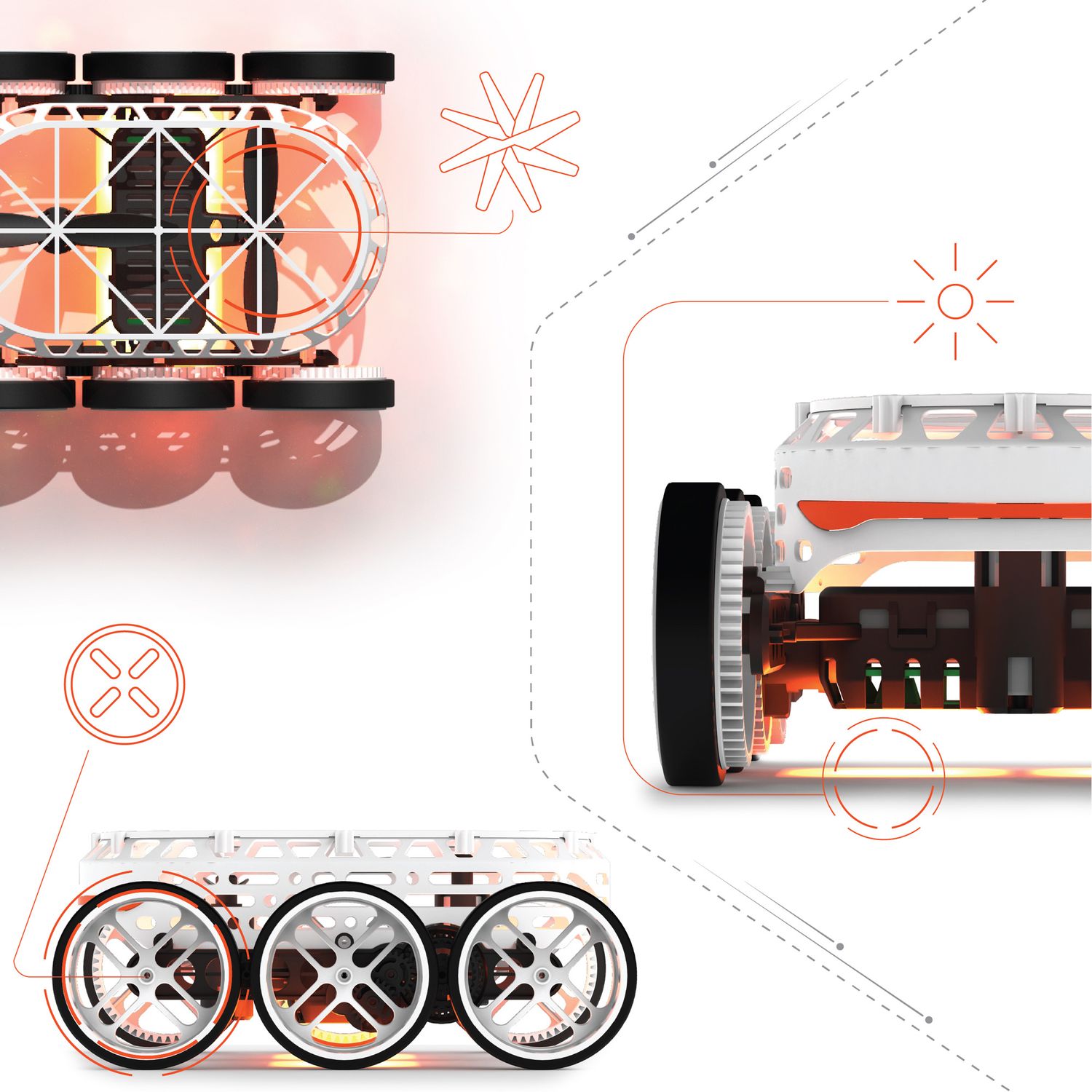 Gravity Rover telecomandato Sharper Image - Sharper Image