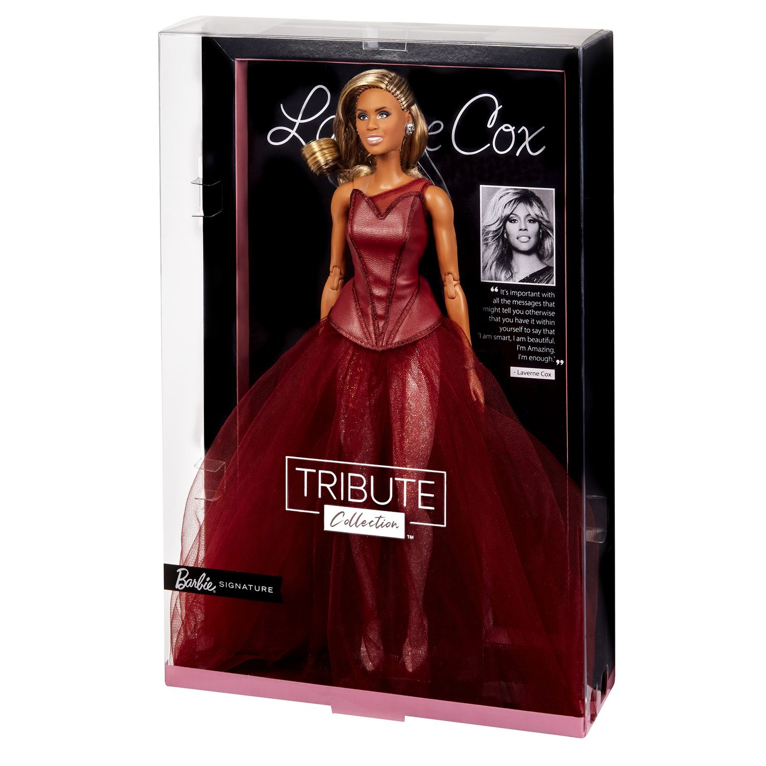 Barbie Signature, Bambola da collezione Laverne Cox Tribute Collection, da collezione, HCB99 - Barbie