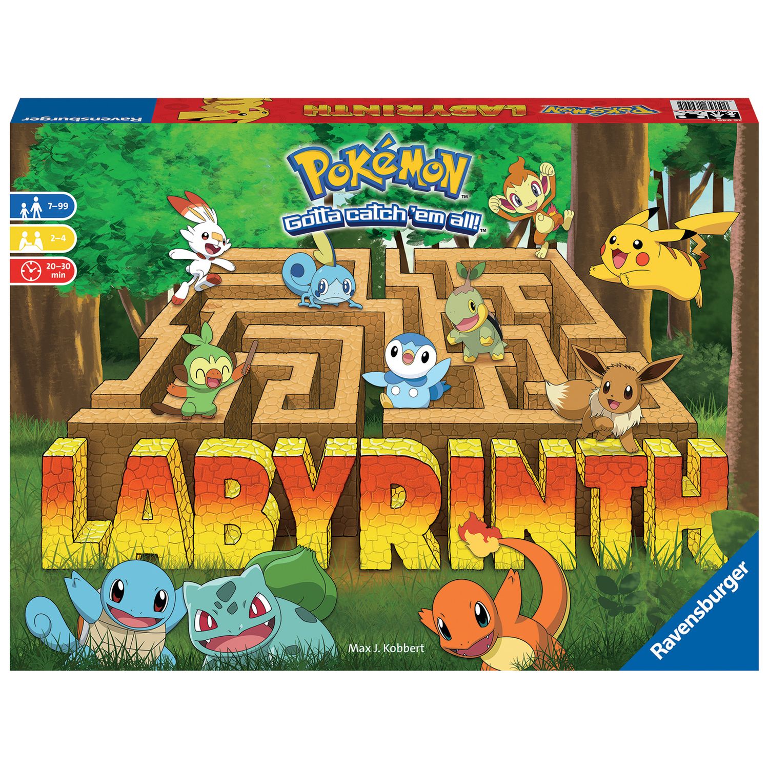 Pokémon Labirinto Magico Ravensburger - Pokémon, Ravensburger
