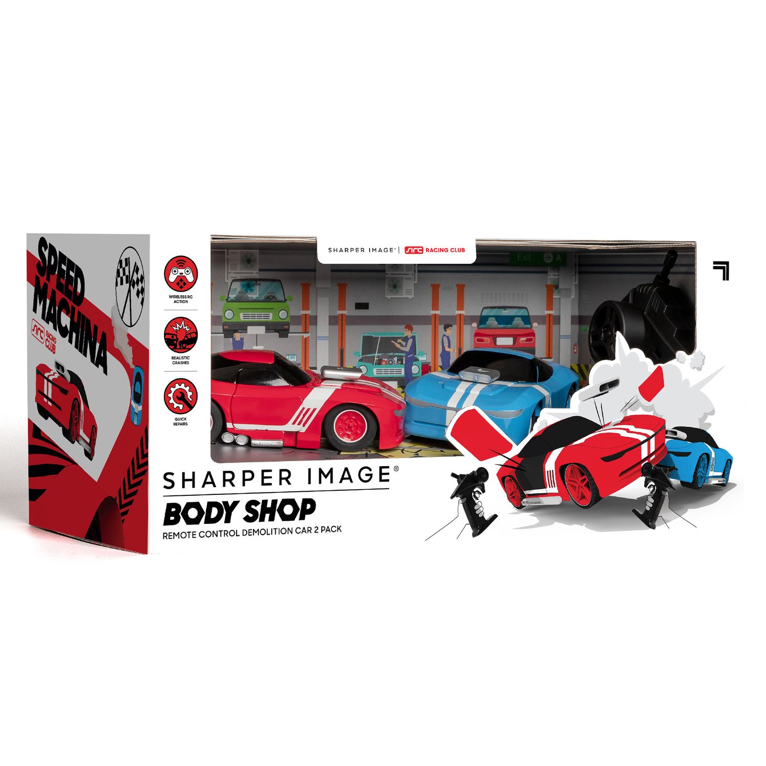 Set 2 auto telecomandate Body Shop Demolition Sharper Image - Sharper Image