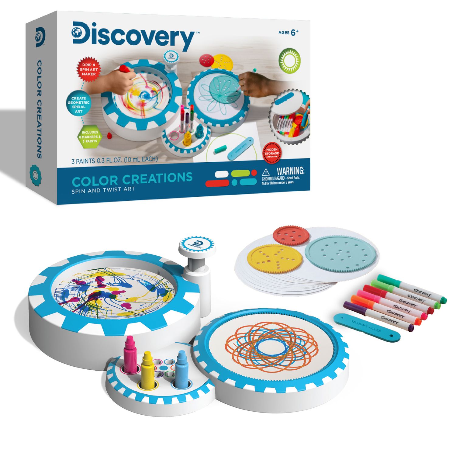Art board giocattolo gira e disegna - Discovery Toys
