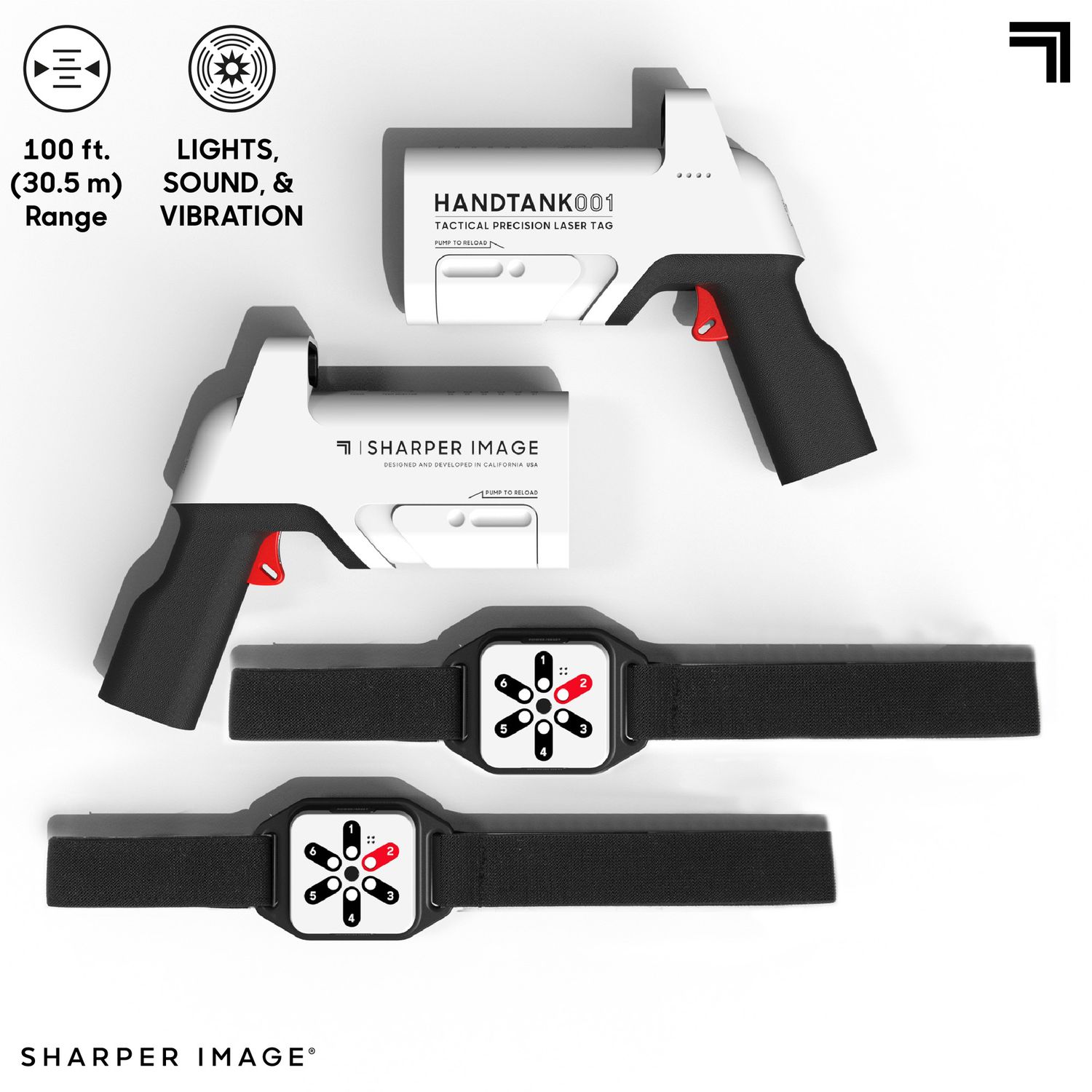 Pistole Laser Tag Battle Pack Sharper Image - Sharper Image