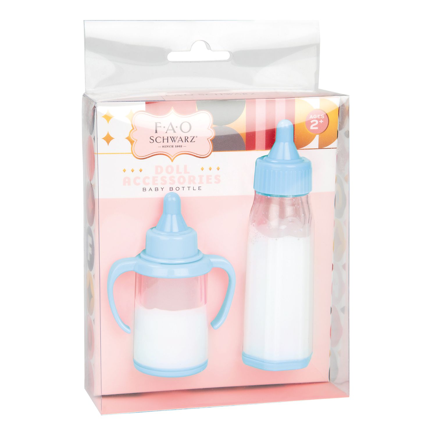 Set biberon azzurri per My FAO Doll 40 cm - FAO Schwarz