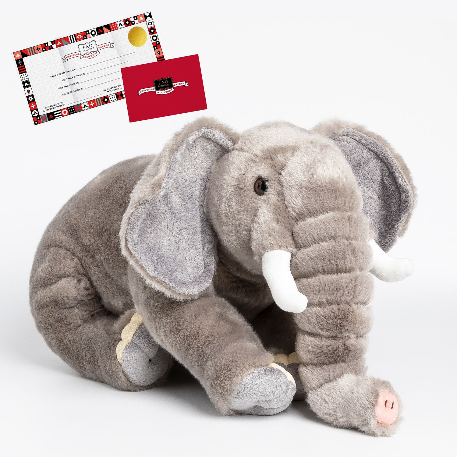 Peluche elefante 46 cm - FAO Schwarz