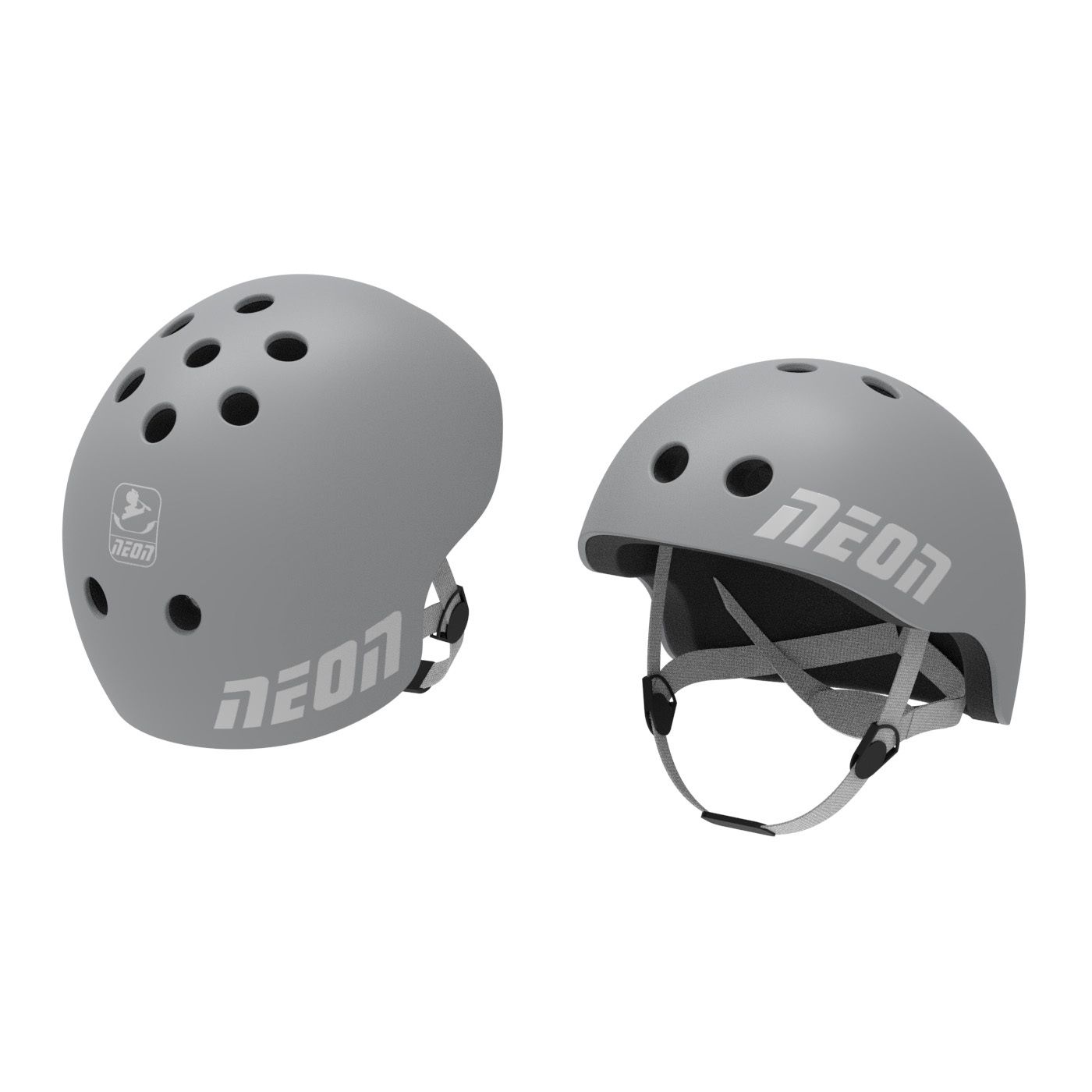 Casco regolabile Neon Grey - Yvolution