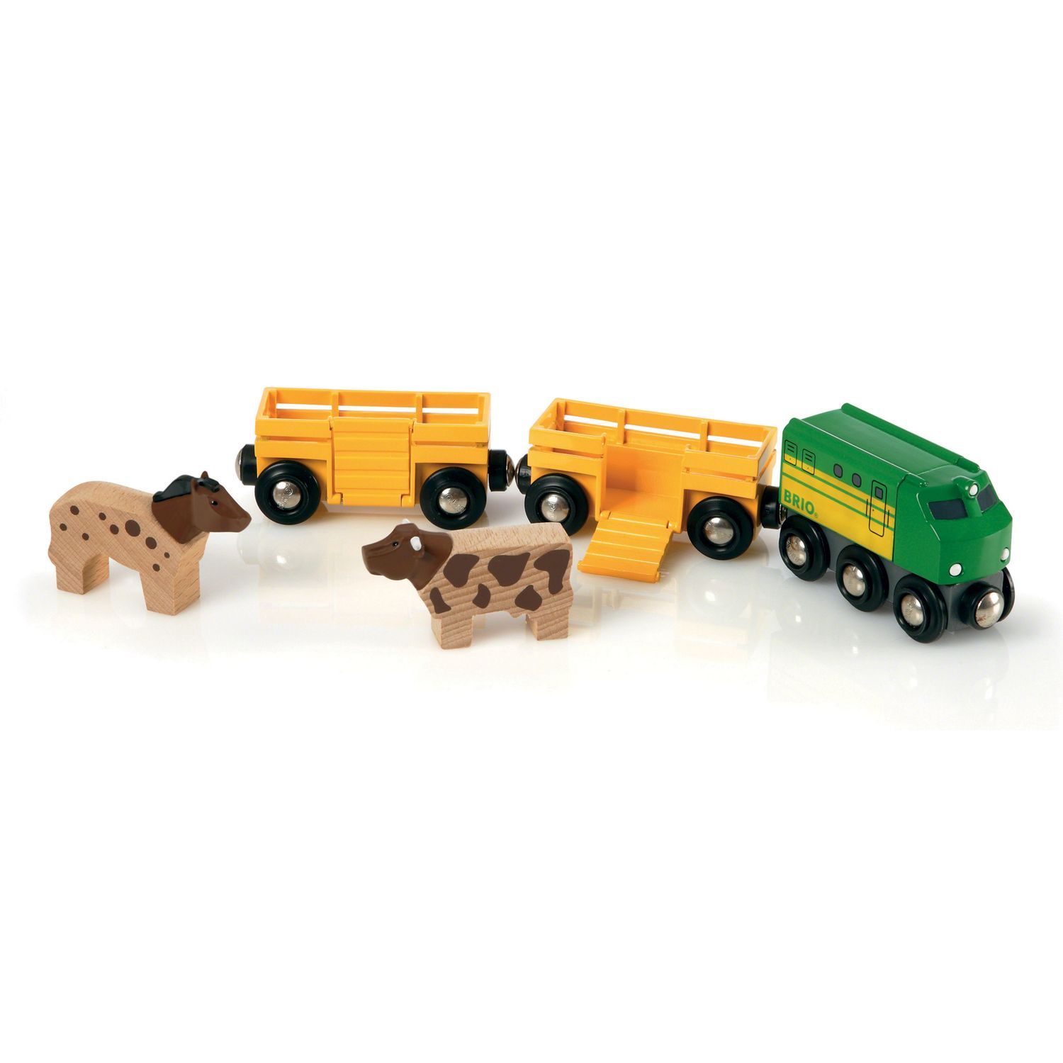 Brio treno della fattoria,set da 5 pezzi - Brio