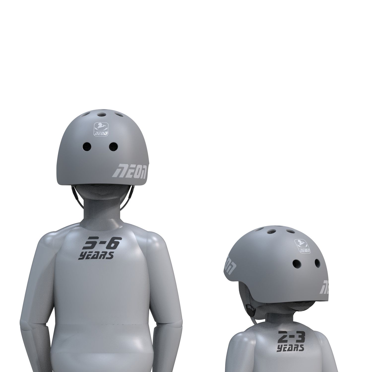 Casco regolabile Neon Grey - Yvolution