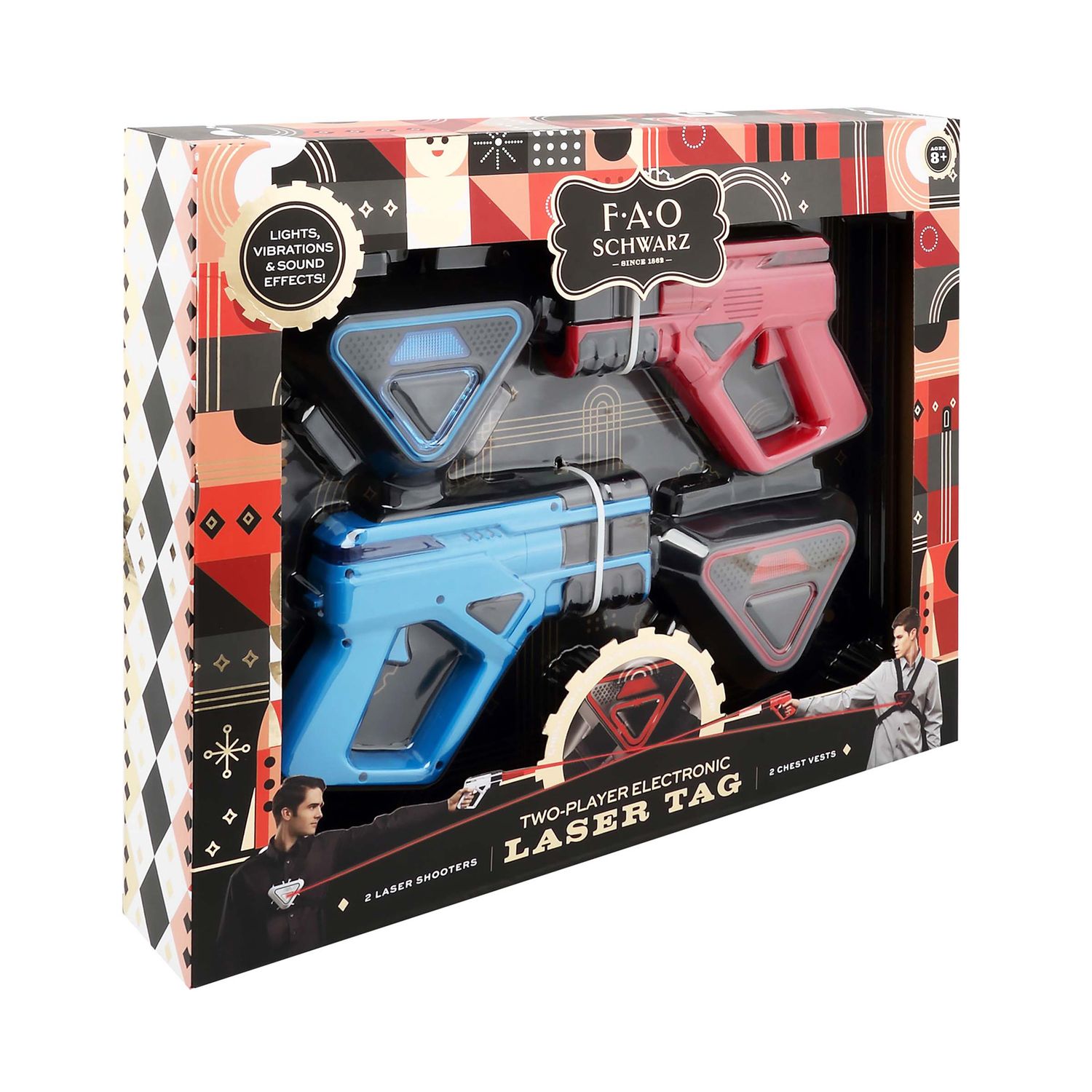 Gioco di pistole Laser Tag - FAO Schwarz