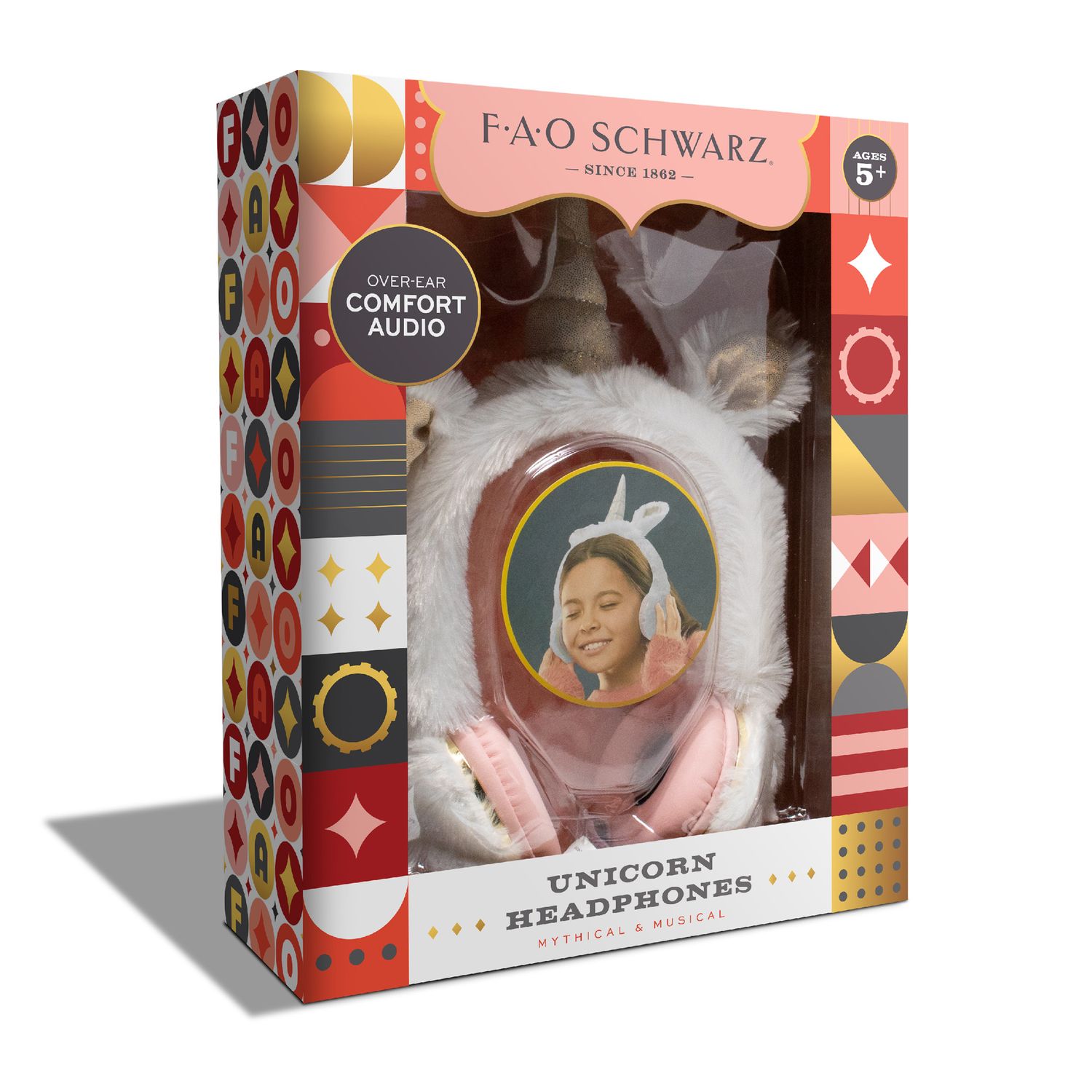 Cuffie di peluche Unicorno - FAO Schwarz