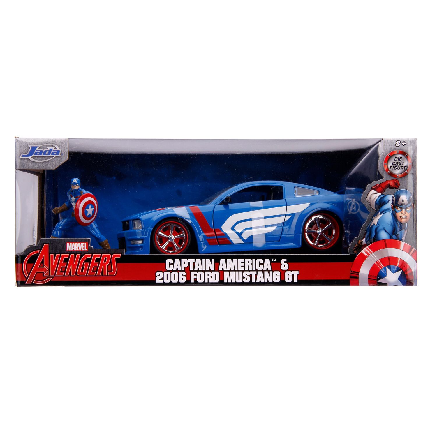 Mustang GT Capitan America - Jada Toys