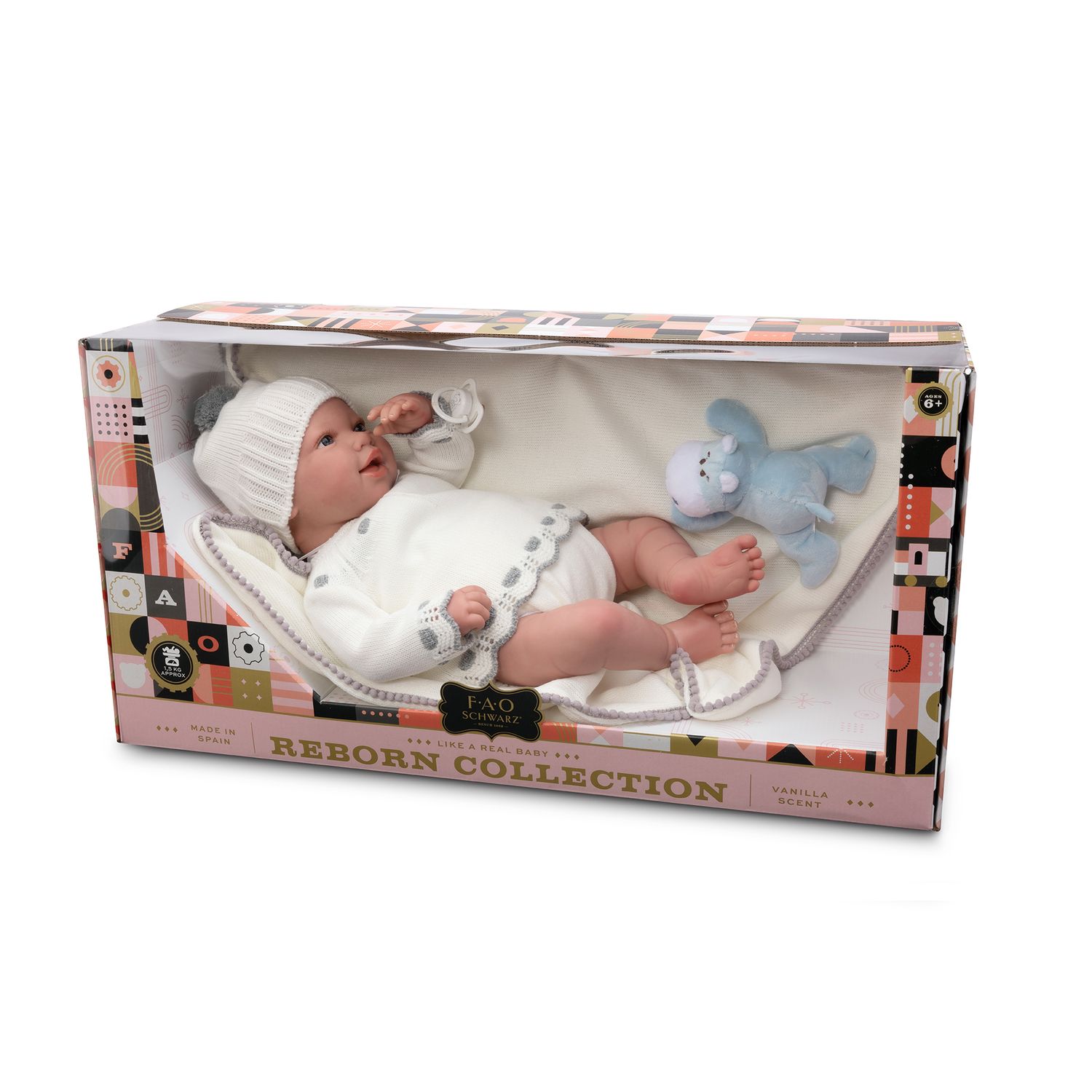 Bambola Martin Reborn Collection 45 cm - FAO Schwarz