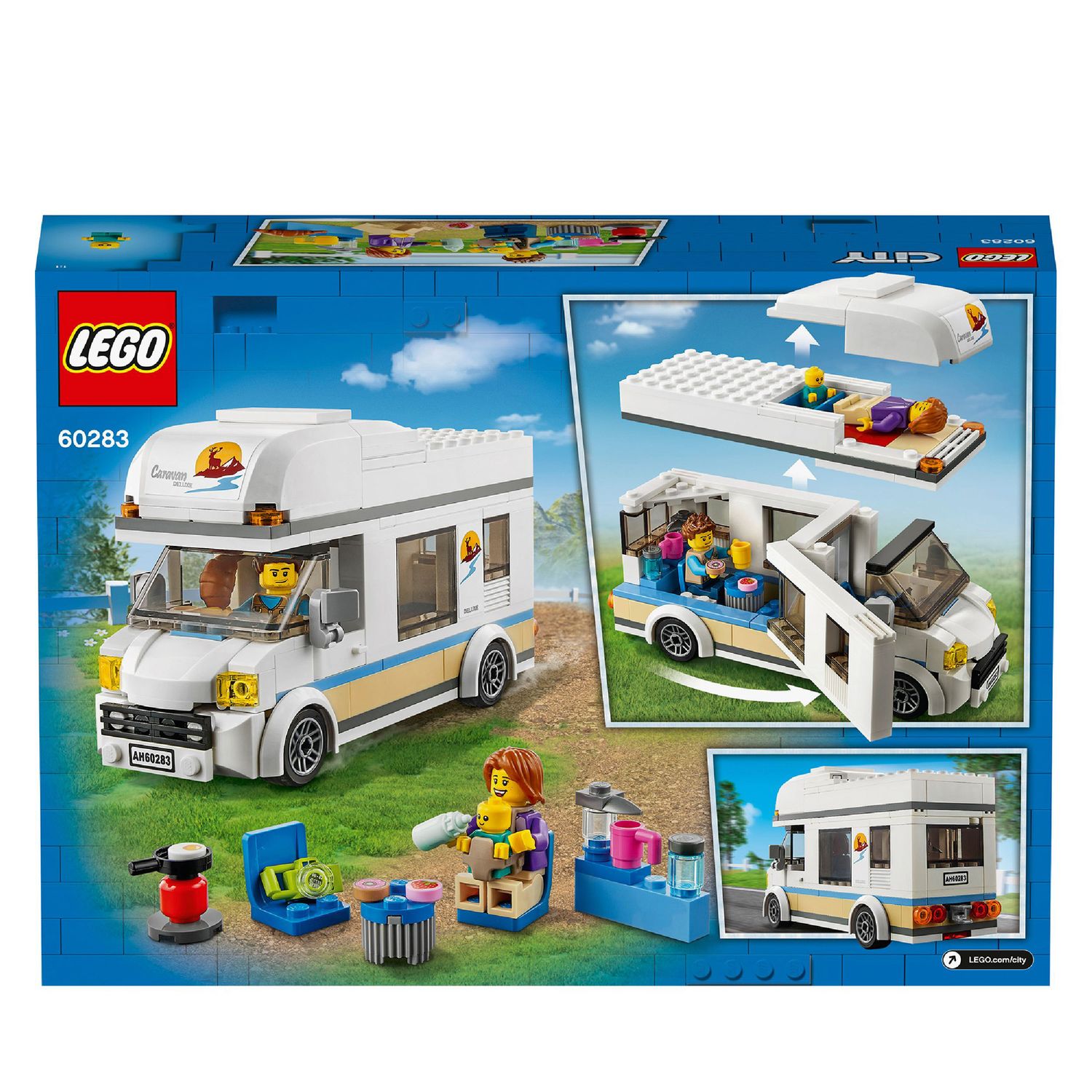 LEGO 60283 City Super Veicoli Camper delle Vacanze - LEGO