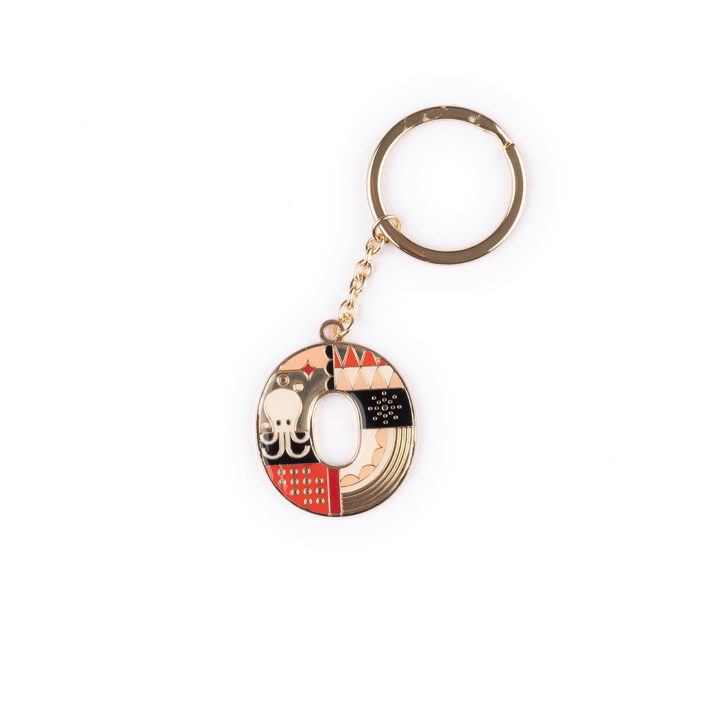 Portachiavi lettera O - FAO Schwarz