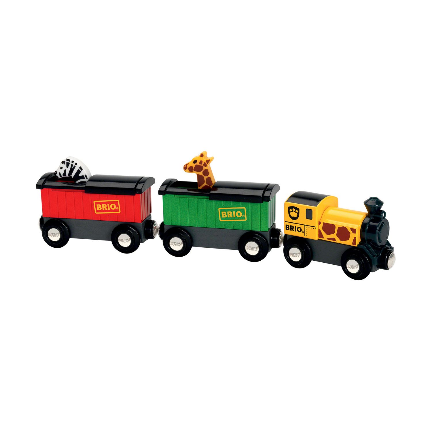 Brio treno safari,set da 3 pezzi - Brio
