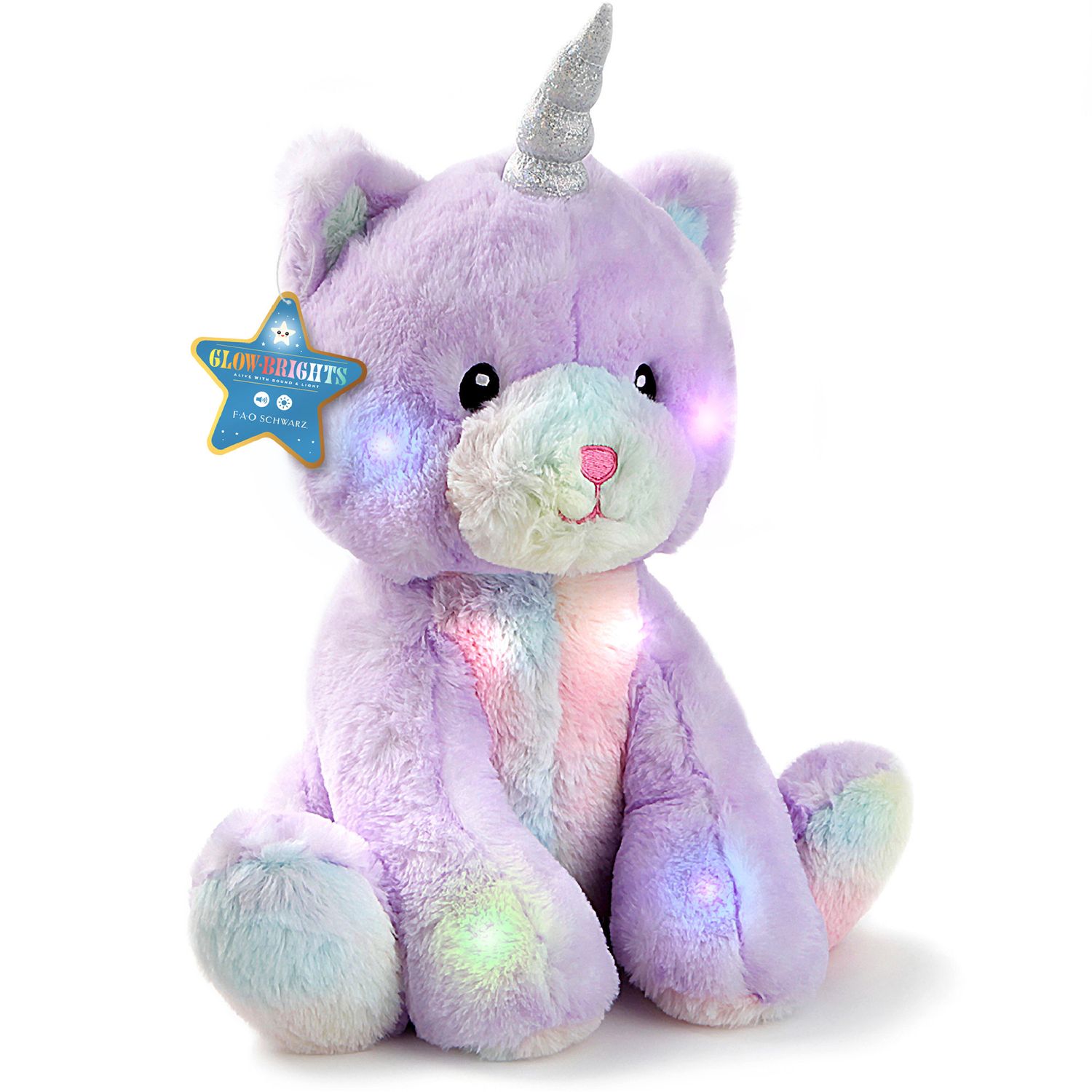 Kittycorn Peluche con luci LED e suoni - FAO Schwarz